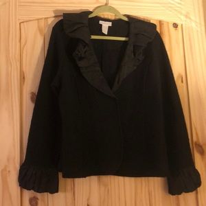 Boiled wool jacket